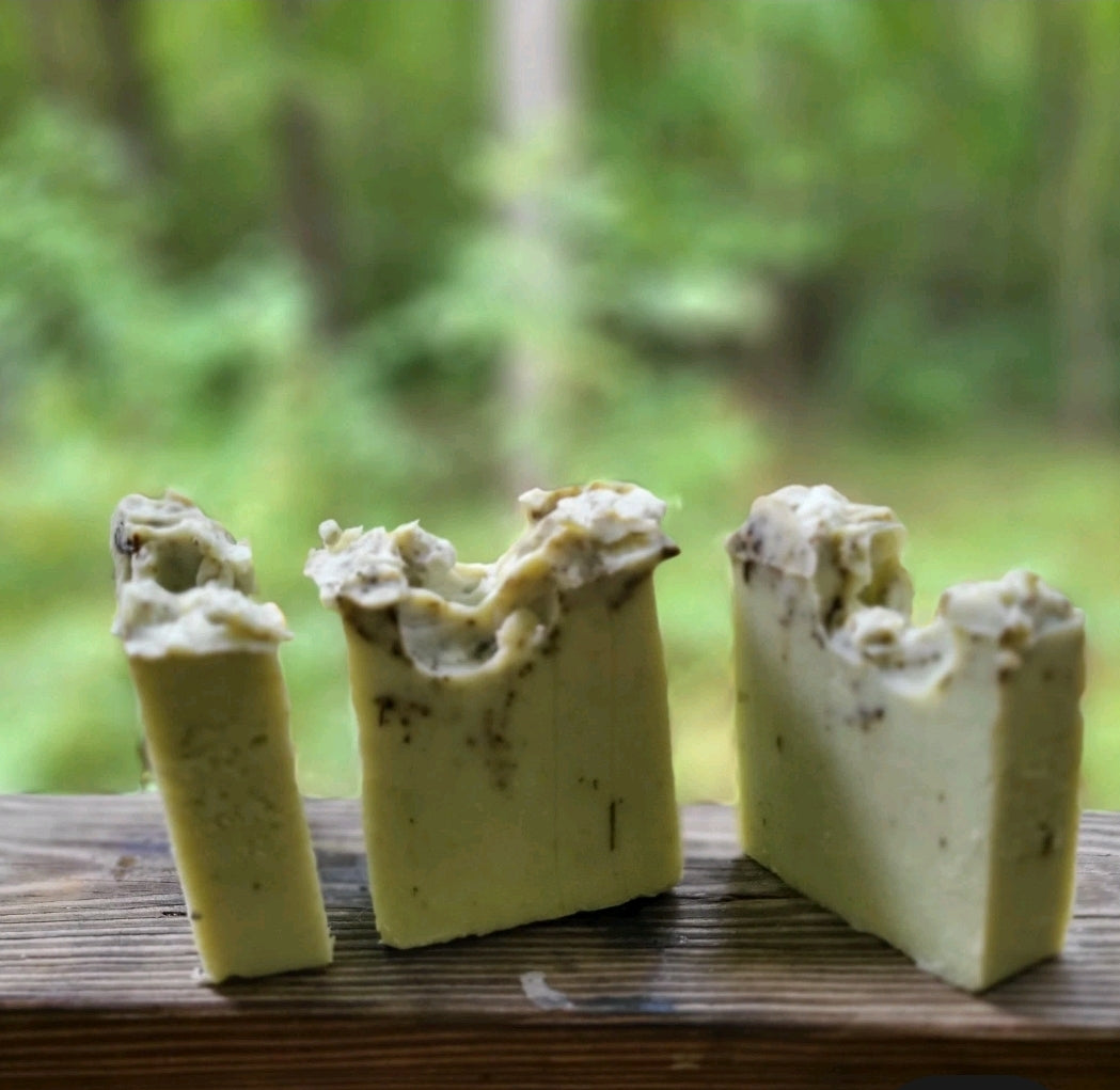 Garden Walk tallow soap bar