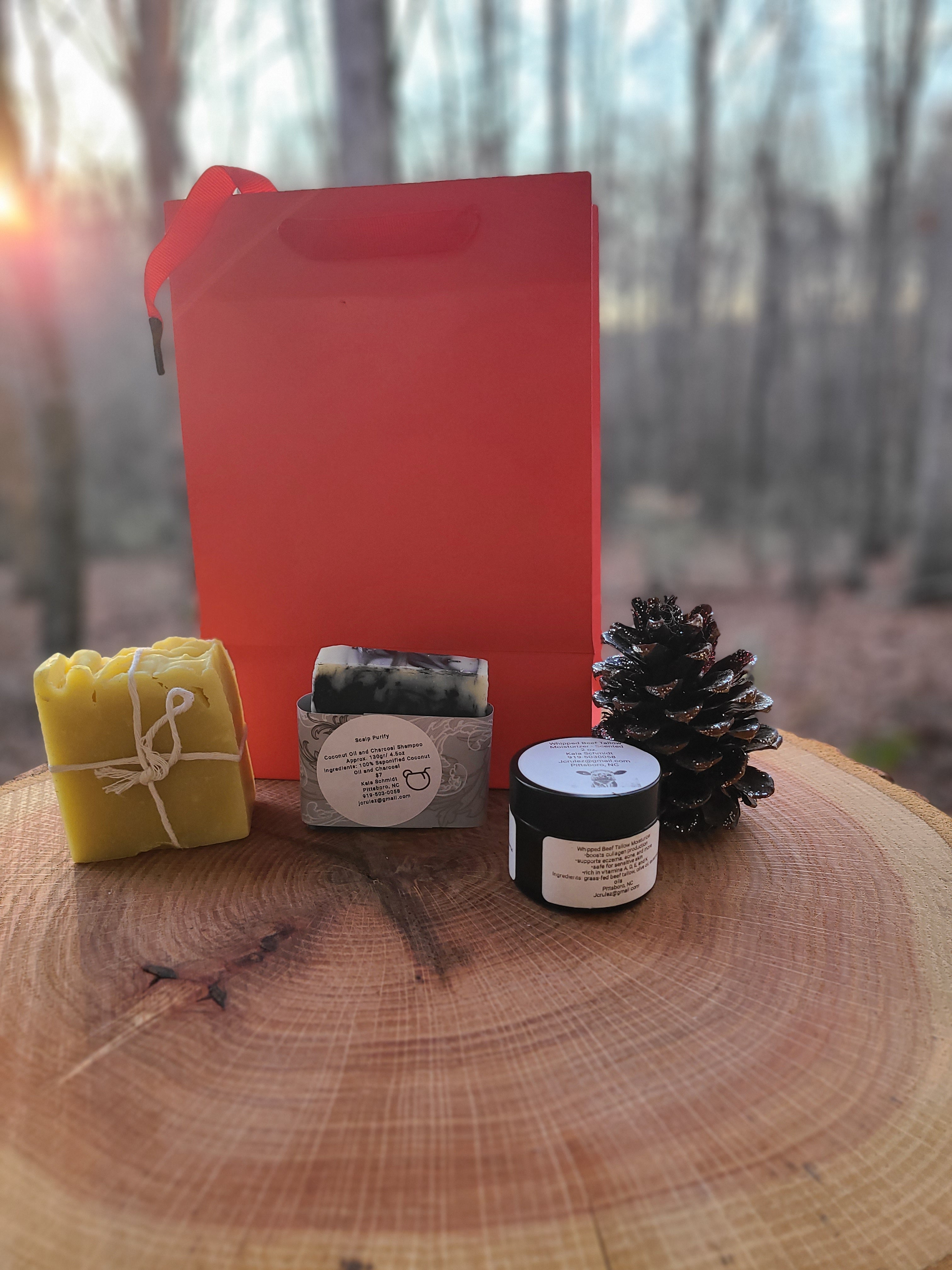 Bundle- 2 soap of choice+2oz Tallow Moisturizer