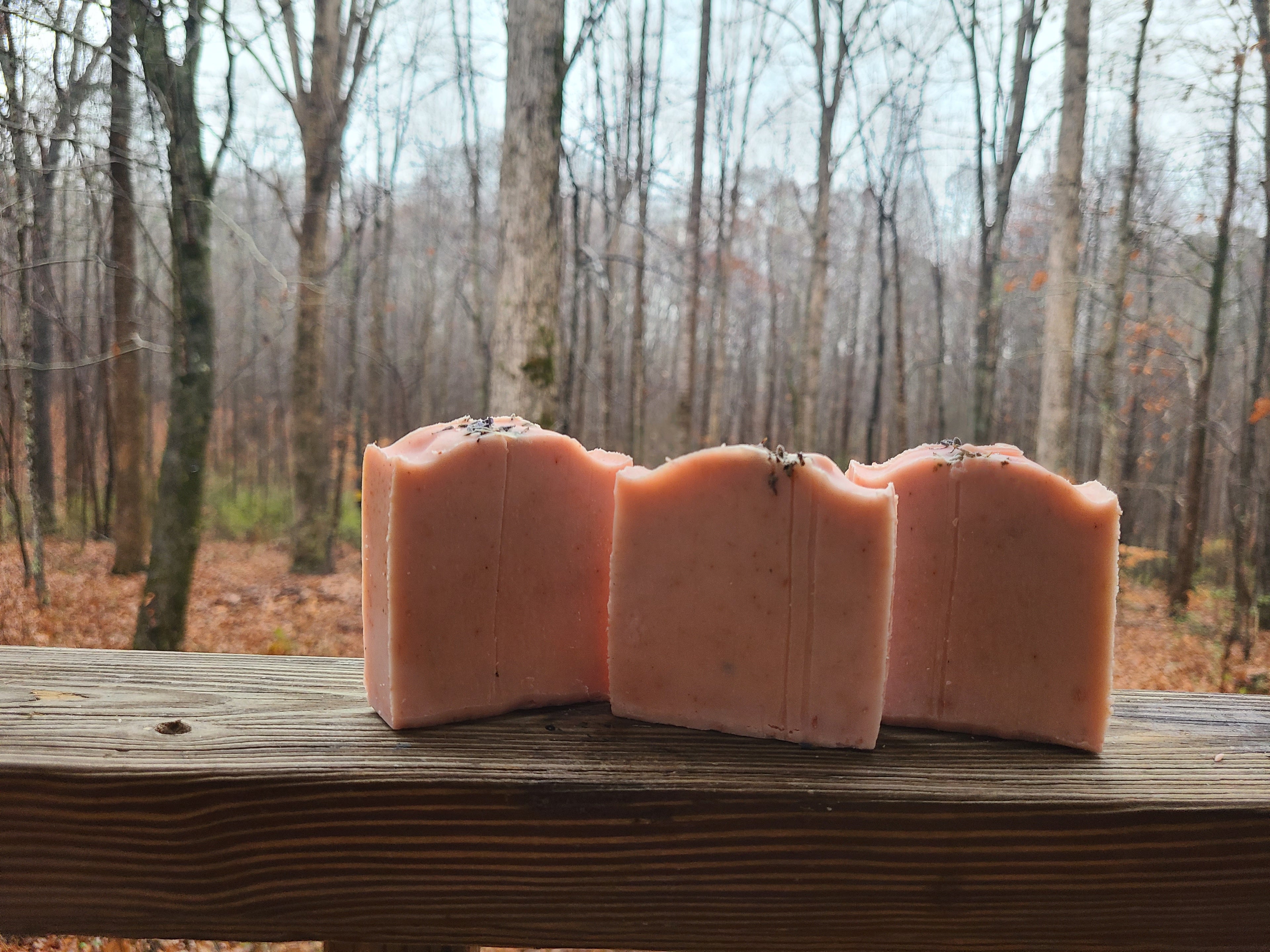 Handmade 100% Coconut Oil And Pink Kaolin Clay Soap And Shampoo Bars- unscented
