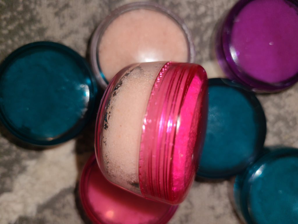 Vanilla and Salt+tallow scrub